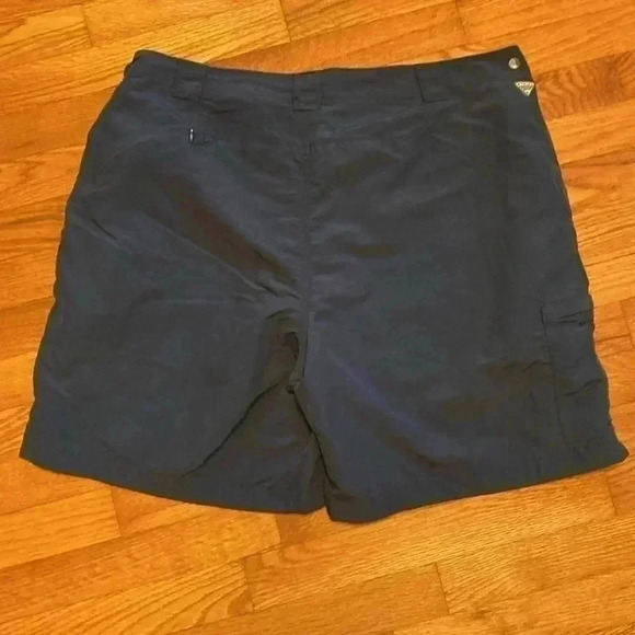 Columbia Omni Shade Performance Fishing Gear Navy Blue Mens Shorts, Size XL. - Picture 2 of 11